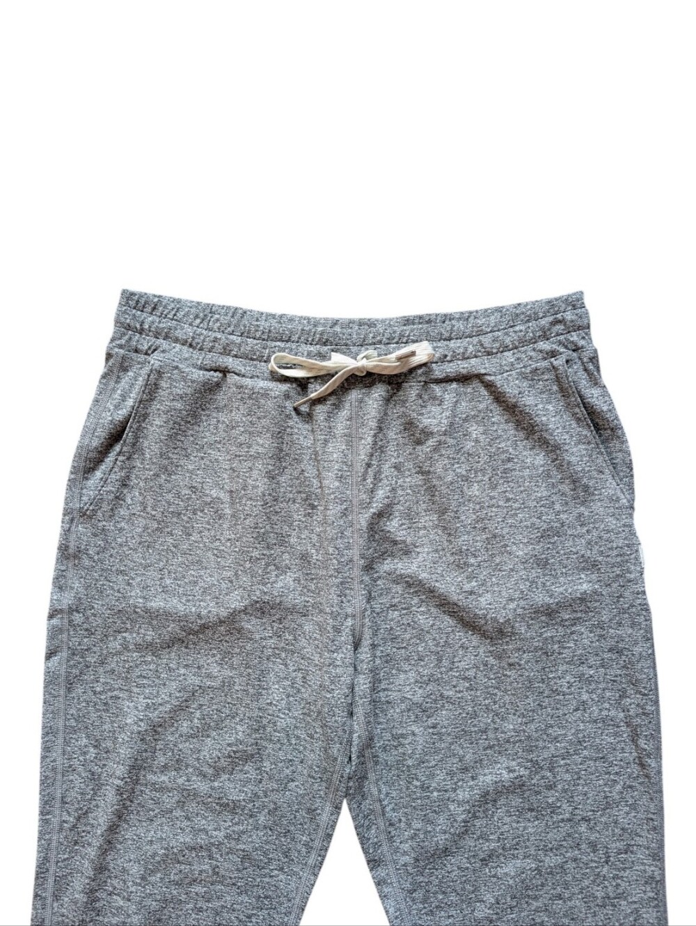 Vuori Performance Joggers Pale Grey Heather - Picture 4 of 12
